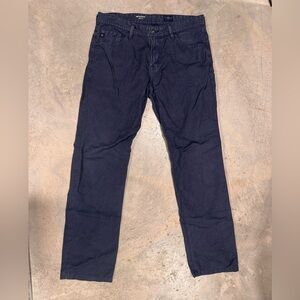 AG Adriano Goldschmied Navy Graduate Pants